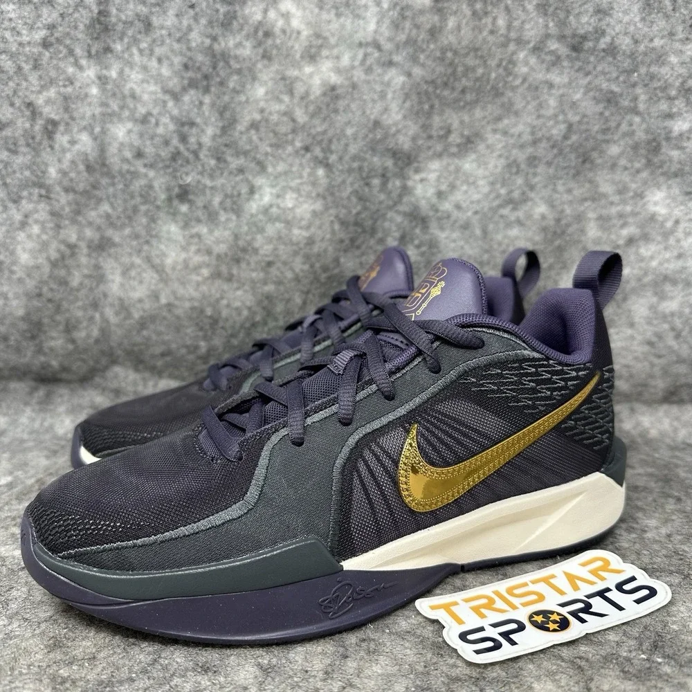 Nike Sabrina 2 KC Basketball Shoes GS Size 5Y Purple Broken Records FV7302-500